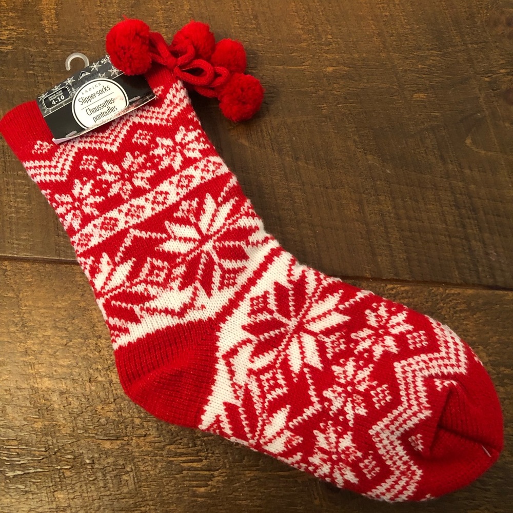 BNWT True North ladies slipper / socks